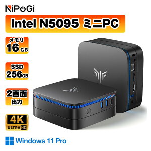 ���~�jPC Intel N5095 16GB+256GB SSD LPDDR4X �i4C/4T�jWin11 Pro WiFi5 ���^PC SATA�Ή� UHD 4K �f�X�N�g�b�vpc �������ő� VETESA �ȃX�y�[�X���^pc ���y�� HDMI 3.0 DP �L��LAN�|�[�g�t�� NIPOGI �����N�� �ȓd�� �É���
