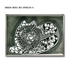 AN004-NEKO NO KIMOCHI-4�@/�|�X�g�J�[�h��