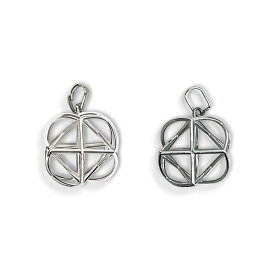 ミスマルノタマ　ネックレストップ チャーム（サージカルステンレス / シルバー）