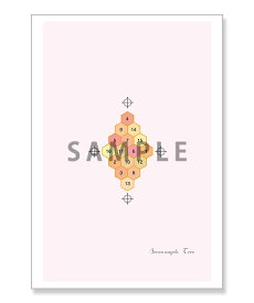 天使のカード　火ポストカード