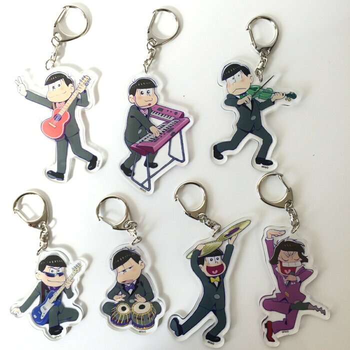 キャラ グッズ アニメ 新品 おそ松さん おそまつ おそ松 今夜は最高 アクリル キーホルダー ストラップ チョロ松 カラ松 一松 トド松 十四松 イヤミ プレゼント かわいい おすすめ 人気 レア 送料無料 送料込 キャラクター 的詳細資料 日本商品代購 From Japan