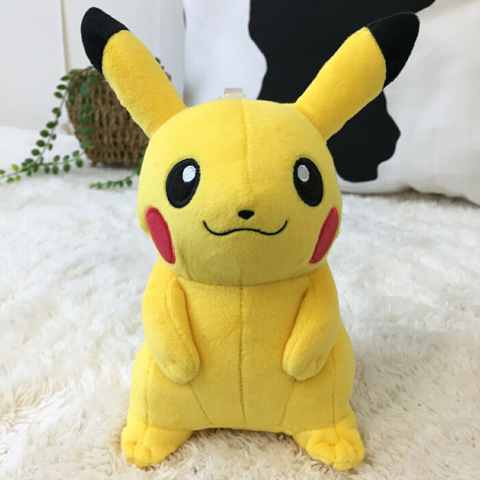 クーポン配布中 ポケモン ピカチュウ キャラ グッズ アニメ 新品 ポケットモンスター ぬいぐるみ 雑貨 シリーズ ピカチュウ 高さ 16 5cm ポケモン グッズ アニメ プレゼント かわいい おすすめ 人気 レア 癒し 送料無料 送料込 プレゼント ギフト の商品詳細 日本