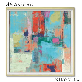 抽象画 アブストラクト アートパネル おしゃれ 32cm シルビア ヴァシレヴァ ブライト リフレクション 抽象 モダン コンポジション デザイン アート フレーム パネル 展覧 絵画 名画 絵 壁掛け 額入り 油絵 ポスター トイレ 玄関 モダン