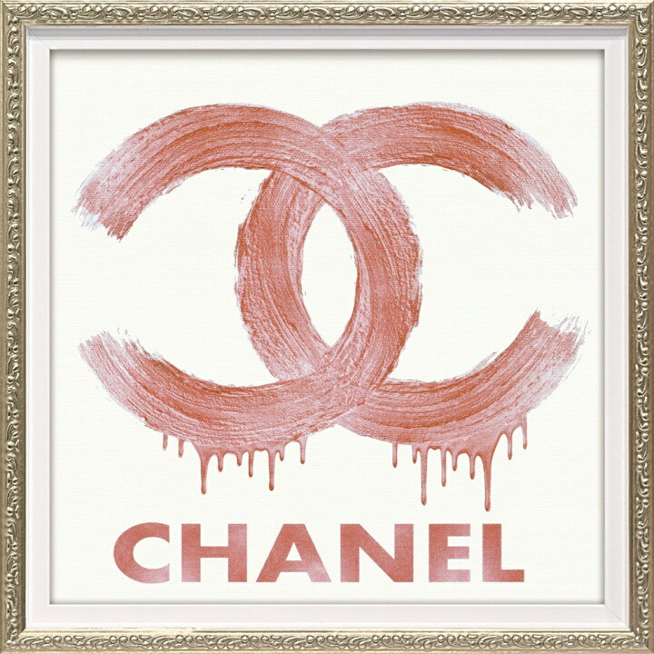 楽天市場】アートパネル アートポスター シャネル ロゴ CHANEL 