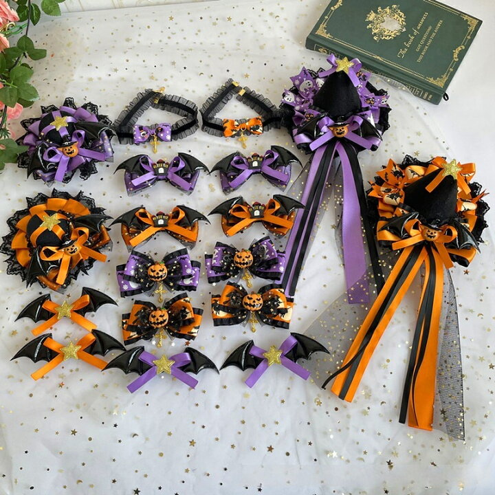 楽天市場】楽天1位 ハロウィン 飾り ヘアピン 仮装 キッズ ベビー  