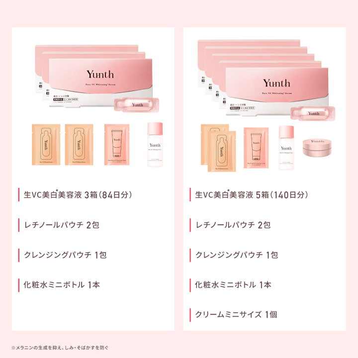 楽天市場】【P20倍+特典付き30日23:59ﾏﾃﾞ】【公式】Yunth 生ビタミンC  