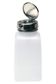 【検定用品】MENDA（メンダ、メンダディスペンサー）白色ボトル ロック付きポンプ（テイクアロングポンプ）180cc（6オンス）