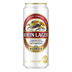 ビール　キリン ラガー(缶) 500ml×24本 (01007-24) 複数本ラッピング・熨斗不可　beer(18-0)