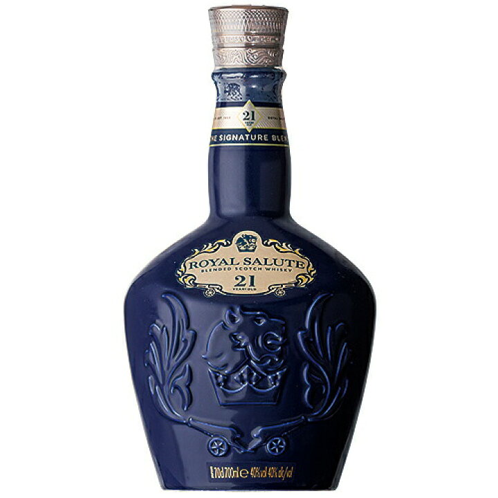 楽天市場】ウイスキー ロイヤルサルート 21年 40度 700ml (70366) 洋酒 