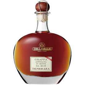 ブランデー　デッラヴァーレ グラッパ デメララ ラム カスク 700ml (73171)　洋酒 brandy(62-1)