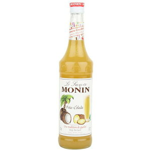 【39ショップ対象商品】シロップ MONIN モナン ピニャコラーダ シロップ 700ml◯◇ 取寄 (78571) カクテル用 お菓子(92-0)