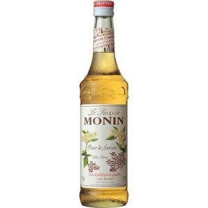 【39ショップ対象商品】シロップ MONIN モナン エルダーフラワー シロップ 700ml◯◇ (78572) カクテル用 お菓子(26-2)