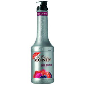 【39ショップ対象商品】シロップ MONIN ミックスベリー フルーツミックス:1000ml◯◇(78586)カクテル用 お菓子 取寄(92-0)