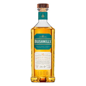 ウイスキー　ブッシュミルズ シングルモルト 10年 並行品 700ml (70907)　洋酒 Whisky(37-0)