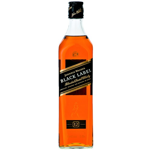 【超歓迎】ウイスキー　ジョニーウォーカー 12年 黒ラベル (ブラックラベル) 700ml (70512)　洋酒 Whisky(21-4)