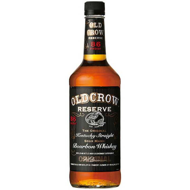 楽天市場】ウイスキー オールド クロウ リザーブ 700ml (71189) 洋酒  