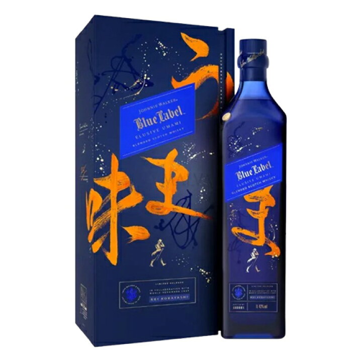 楽天市場】ウイスキー ジョニーウォーカー ブルーラベル ウマミ 1000ml 