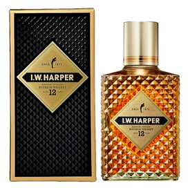 ウイスキー　IW ハーパー 12年 箱付 750ml (71109)　洋酒 Whisky(32-3)