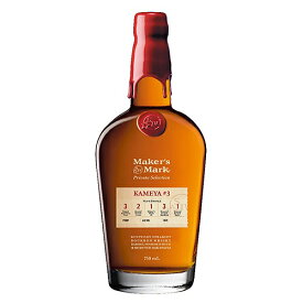 ウイスキー　メーカーズマーク プライベート セレクト KAMEYA#3 750ml (71149) 洋酒 Whisky(34-6)