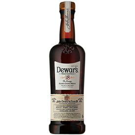 ウイスキー　デュワーズ 18年 正規品 750ml 取寄 (90459)　洋酒 Whisky(91-0)