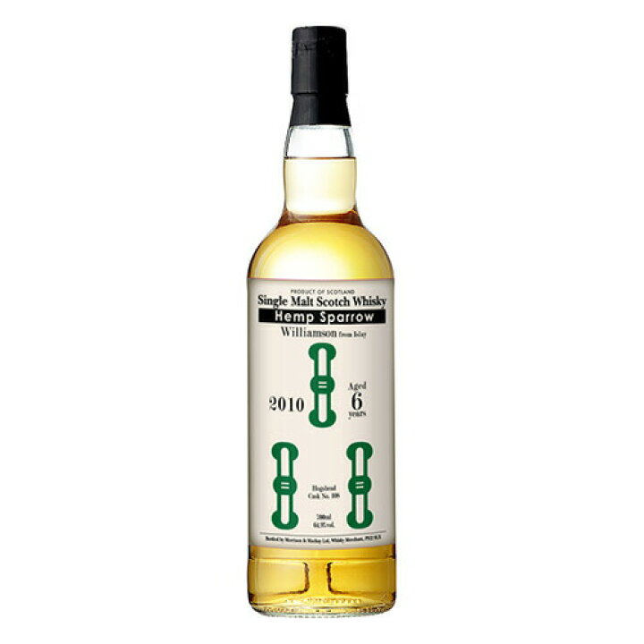楽天市場】ウイスキー ヘンプ スパロー ウィリアムソン 2010 700ml 