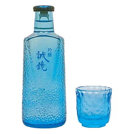 日本酒　ラッピング付 専用グラス付日本酒2本 缶つま2個セット (80-0)