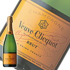 シャンパン　ヴーヴクリコ イエローラベル ノンヴィンテージ 並行品 750ml あす楽 (C126)　泡 ワイン Champagne(71-2)