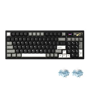 IF99 96%���C�A�E�g ���C�����X �Q�[�~���O�L�[�{�[�h �p��z�� ���J�j�J�� bluetooth 2.4G �L�� LCD�X�N���[�� QMK VIA�v���O���}�u�� �K�X�P�b�g���� �z�b�g�X���b�v RGB Mac Win�Ή� �Z�K�F�؎擾 YUNZI