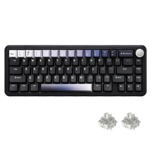 B68 65�� ���C�����X���J�j�J���L�[�{�[�h �Q�[�~���O�L�[�{�[�h �p��z��, BT5.0 2.4GHz �L�� �z�b�g�X���b�v�Ή� �K�X�P�b�g�L�[�{�[�h RGB�o�b�N���C�gWin Mac�p �Z�K�F�؎擾 YUNZII ��������