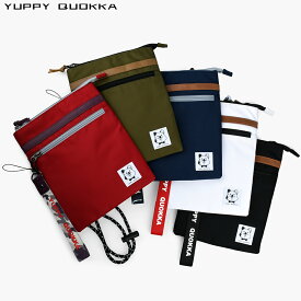 【公式】サコッシュ アーバンミリタリー YUPPY QUOKKA 新作 ミニポシェット 牛革×上質ナイロン Designed in TOKYO おしゃれ 高級 軽量 3WAY 大きめ スマホポーチ ミニショルダーバッグ 斜め掛け 肩掛け 縦型 大人 ギフト 撥水加工 高耐久 おしゃれ