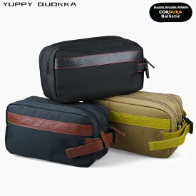 【公式 | 新作】YUPPY QUOKKA クラッチバッグ CORDURA BALLISTIC 1680D NYLON セカンドバッグ セカンドポーチ ビジネスバッグ ゴルフバッグ コーデュラ バリスティック ナイロン 高耐久 頑丈 撥水加工 おしゃれ