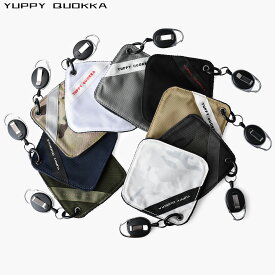 【雑誌掲載】CORDURA マルチカム®シリーズ新色登場！ ゴルフ ボール 拭き 東京発 YUPPY QUOKKA オリジナル 上質 おしゃれ カラビナ 伸びるワイヤー付き 便利 2WAY 撥水 耐久性 クラブ ボール タオル ボール コンペ 賞品 景品 ゴルフ プレゼント 男性 女性 ギフト
