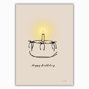 |X^[ uHAPPY BIRTHDAYv@͂@|XgJ[h@CeA@A[g@@k@؍@WF@CO@݃J[@jAX@a@1΁@v[g@ց@rO@Q