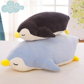 35/50/60/70cm ぬいぐるみ クッション ペンギン かわいい 大きいサイズ 小さいサイズ もっちり もちもち 子供 大人 抱き枕 寝具 添い寝 おもちゃ 動物 お癒しグッズ 誕生日 入学祝い バレンタインデー クリスマス 新年 プレゼント 夫婦 友達 家族 黒 ブルー 海外通販