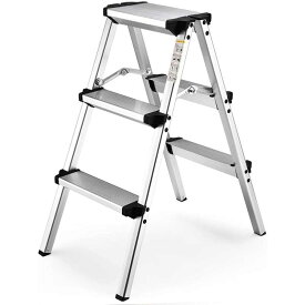 脚立 二段のはしご三段のはしご四段のはしご五段のはしご 梯子 アルミ 脚立 折りたたみ ミニ 軽量 きゃたつ 踏み台 軽量 安全 ステップ アルミ 脚立 耐荷重150KG