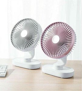 静音 扇風機 卓上 usb 充電式 首振り 4段階風量調節 ミニファン ミニ扇風機 小型扇風機 強力 冷風
