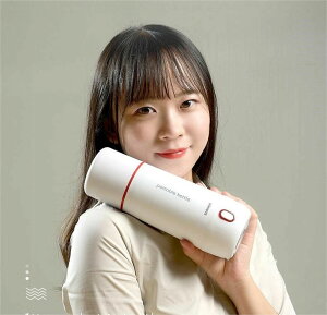 旅行用 携帯湯沸かし器 トラベルケトル 電気ポット 携帯用 小型 500ml ハンドル付き 電気ボトル ポータブル