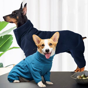 ペットウエア パーカー 4本足 ドッグウェア トレーナー 春秋 フリース スウェット ジャケット 冬服 大型犬