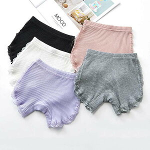 女の子用 肌着 ボクサーパンツ 中学生 5枚セット ジュニア用ショーツ インナー 下着 女の子 ペチパンツ