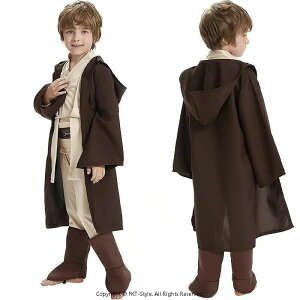 キャラクター 武士 守護者 ジェダイコスプレ スターウォーズ ハロウィン衣装 子供 コスチューム 男の子 子供 衣装