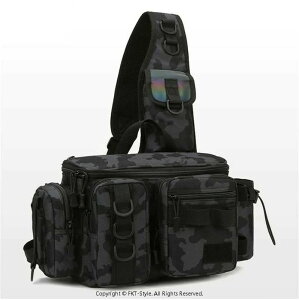 大容量 ショルダー 防水 ランガンバッグ ウエストバッグ ショルダーバッグ タックルバッグ フィッシングバッグ バッグ