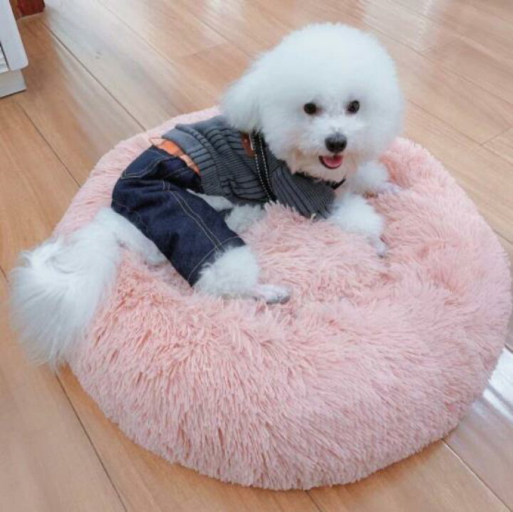 楽天市場 ペットベットxl 送料無料 気持ちいい 犬グッズ ペットグッズ 犬 ねこ ベッド 寝る中型犬 ペット 人気 フワフワ かわいい ぐっすり 眠り 70cm ｙｕｒｕ ｂｕｌｌ