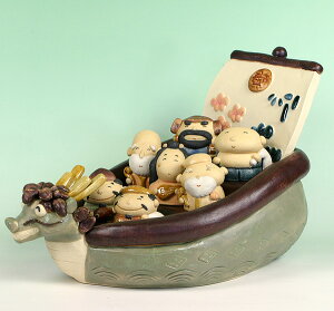 宝船と七福神セット/メーカー取り寄せ/