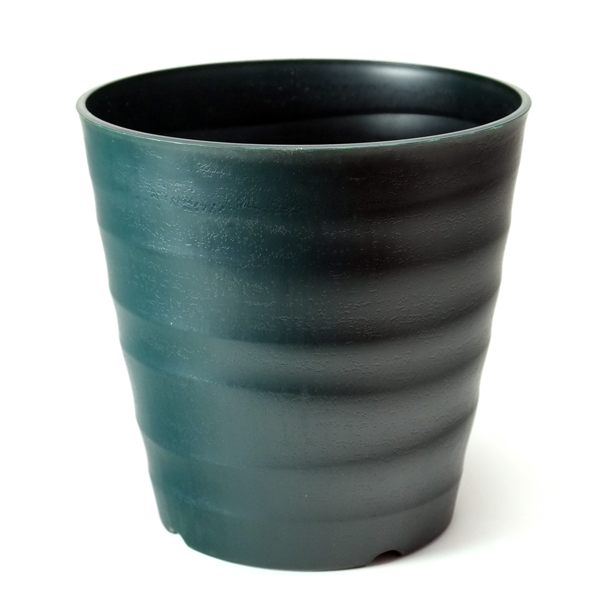 プランター 植木鉢 シンプル おしゃれ かわいい ナチュラル 無地 定番 ２１型 深緑厚手のプラスチック鉢で安定感のある鉢 大和プラスチック ダークグリーン 鉢 日本製 フレグラーポット 毎日続々入荷 カバー
