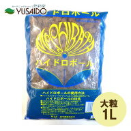 【ポイント5倍】ハイドロボール 1L 大粒 水栽培 水耕栽培 ハイドロ カルチャー 専用土 用土 粒 小容量 ハ…