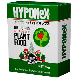 【ポイント5倍】微粉ハイポネックス 5kg草花 観葉植物 バラ キク 野菜 花木 果樹 花壇 庭木 芝生 速効性 肥料 園芸 ガーデニング プランター 鉢植え 植木鉢 庭 畑