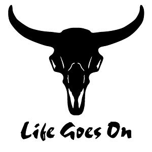 yLife Goes On AJoC\ XJ`[t 065 JbeBOXebJ[ ~jTCY 3g 10cm×10cmznhCh fJ[B