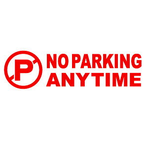 �yNO PARKING ANT�i���ԋ֎~�j 003 �J�b�e�B���O�X�e�b�J�[ �唻L�T�C�Y 2���g ����29cm×����8.1cm�z�m�[�p�[�L�����O�X�e�b�J�[