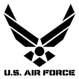 yU.S. AIRFORCE ~jTCY ver.04 ičR`[tj JbeBOXebJ[ 2g 10cm×10cmznhCh fJ[ A[~[ AJR}[NB
