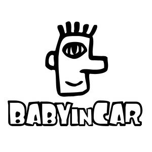 y2g BABY IN CAR Ver.47iԂ񂪏Ă܂j JbeBOXebJ[ 18cm×14cmz^b`AnhCh Baby in car EChEXebJ[B